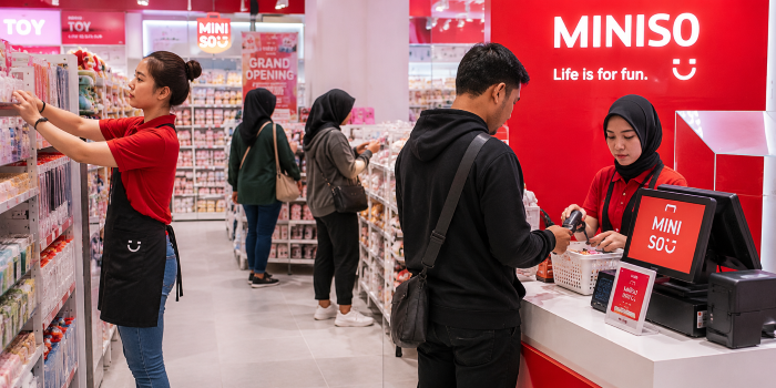Lowongan Kerja Miniso Store, Dibuka Posisi Store Crew untuk Penempatan Kuningan dan Cirebon